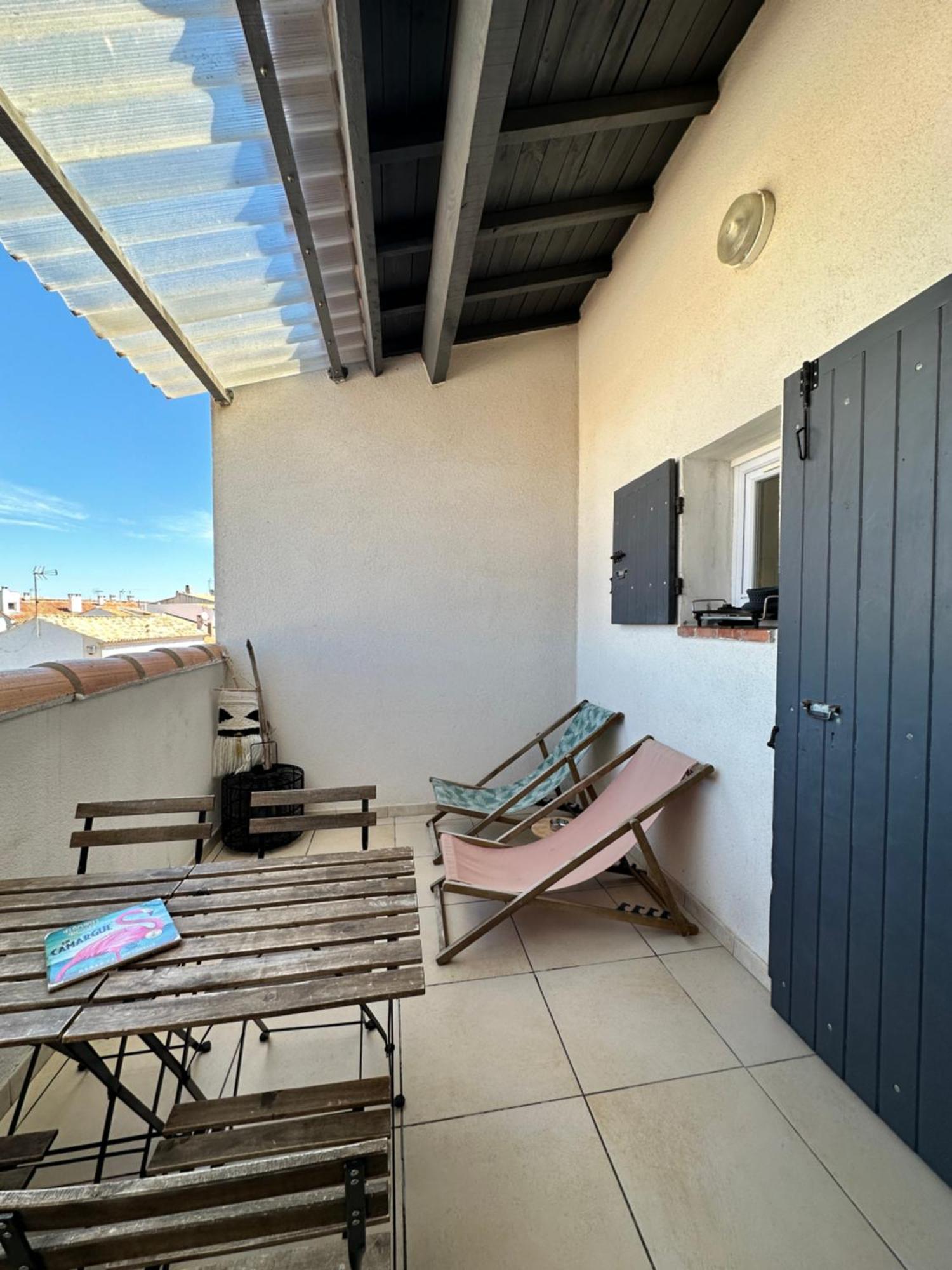 Appartement Cosy Le Boheme, A 300M Des Plages Locamargue Saintes-Maries-de-la-Mer Exterior foto